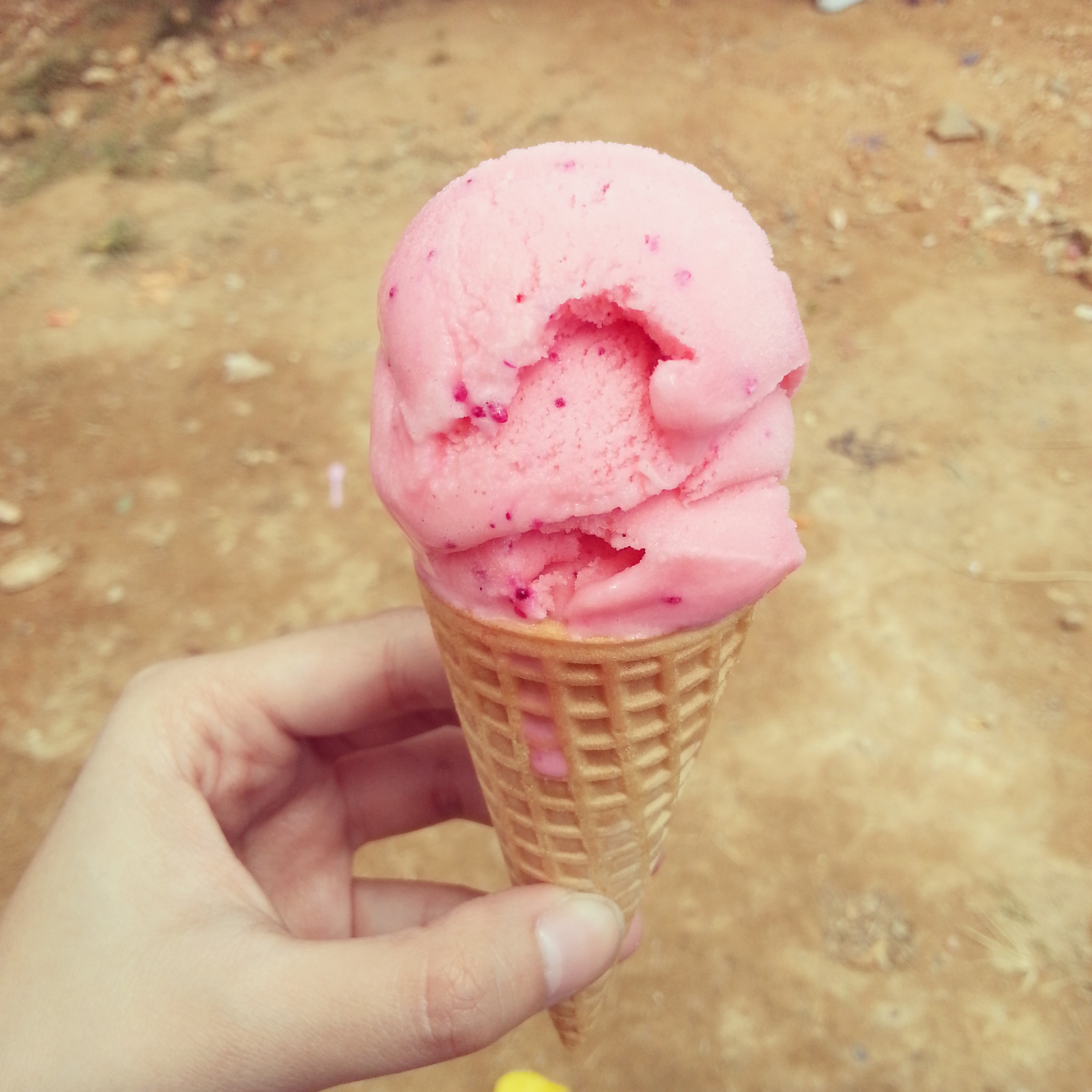 Baguio, City - Benguet - Strawberry Ice Cream