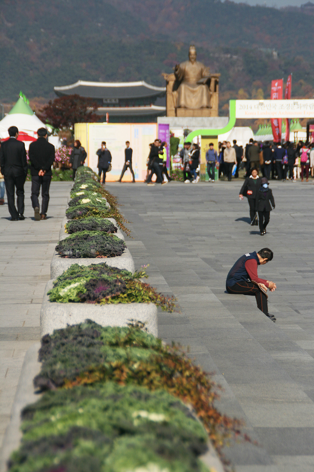 gwanghwamun square king sejong
