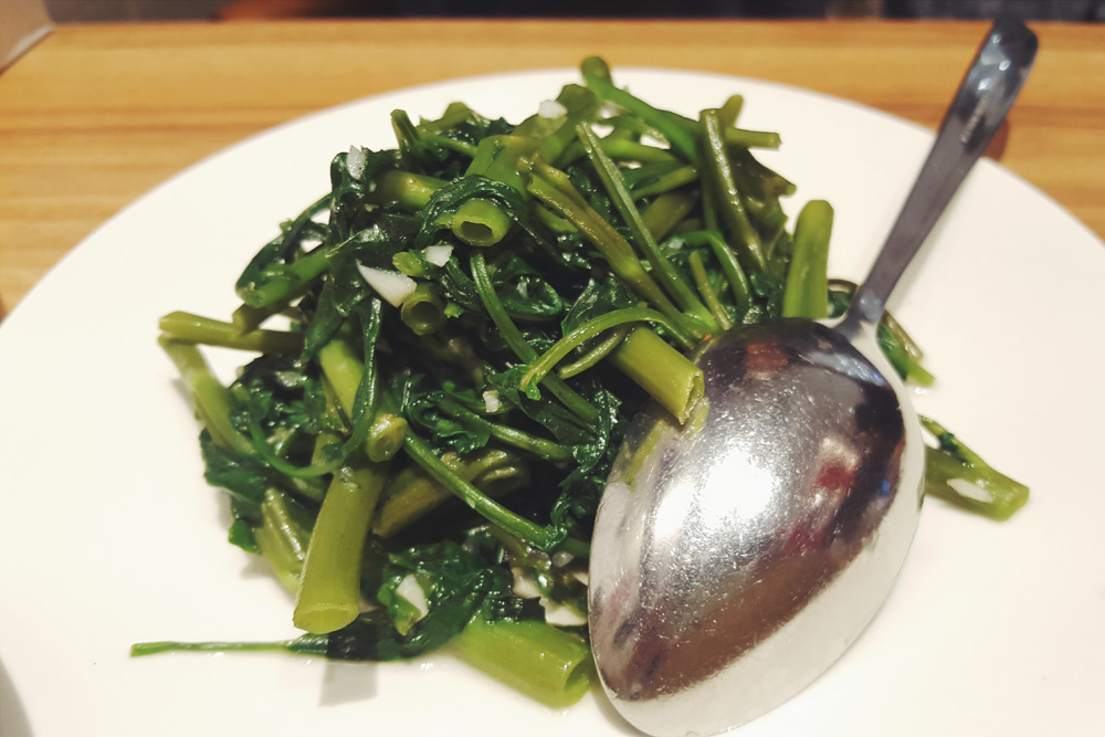 Stir-Fried Chinese Kangkong