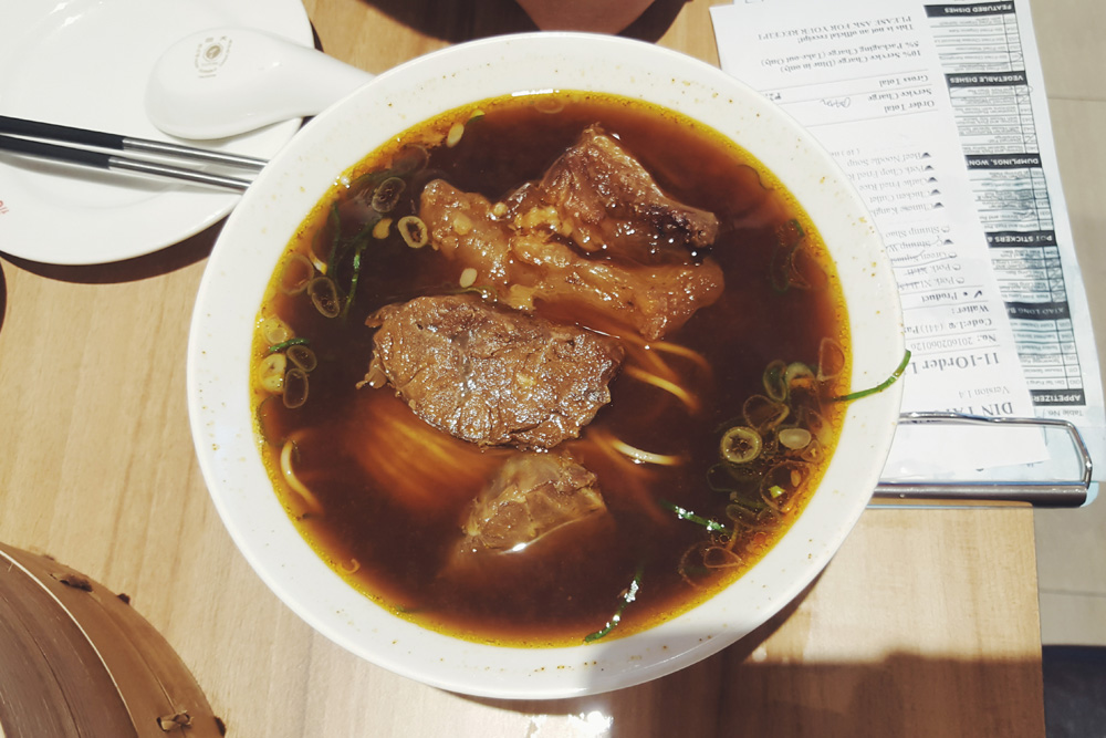 Braised Beef Noodle Soup